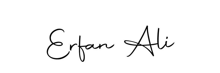 Erfan Ali stylish signature style. Best Handwritten Sign (Autography-DOLnW) for my name. Handwritten Signature Collection Ideas for my name Erfan Ali. Erfan Ali signature style 10 images and pictures png