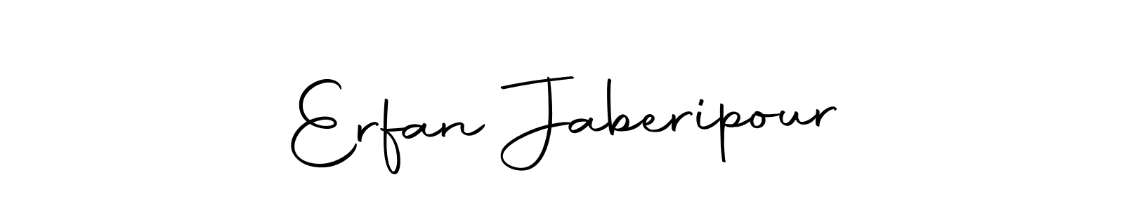 Erfan Jaberipour stylish signature style. Best Handwritten Sign (Autography-DOLnW) for my name. Handwritten Signature Collection Ideas for my name Erfan Jaberipour. Erfan Jaberipour signature style 10 images and pictures png