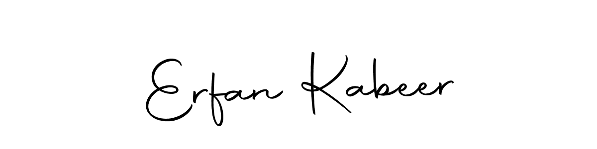 How to make Erfan Kabeer signature? Autography-DOLnW is a professional autograph style. Create handwritten signature for Erfan Kabeer name. Erfan Kabeer signature style 10 images and pictures png