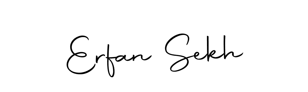 Make a beautiful signature design for name Erfan Sekh. Use this online signature maker to create a handwritten signature for free. Erfan Sekh signature style 10 images and pictures png