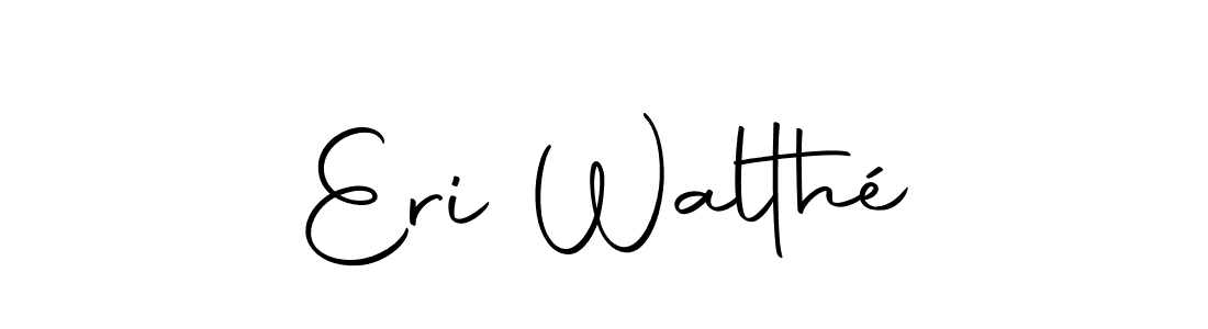 Best and Professional Signature Style for Eri Walthé. Autography-DOLnW Best Signature Style Collection. Eri Walthé signature style 10 images and pictures png