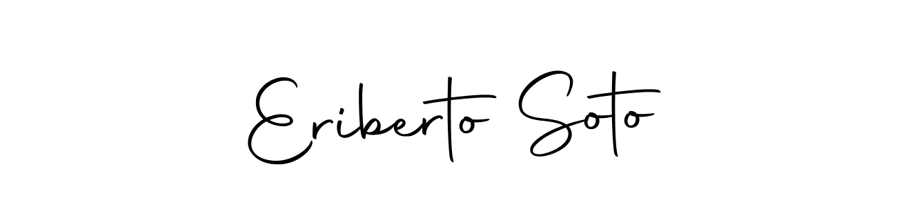 Use a signature maker to create a handwritten signature online. With this signature software, you can design (Autography-DOLnW) your own signature for name Eriberto Soto. Eriberto Soto signature style 10 images and pictures png