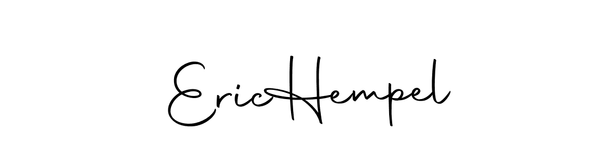 Design your own signature with our free online signature maker. With this signature software, you can create a handwritten (Autography-DOLnW) signature for name Eric  Hempel. Eric  Hempel signature style 10 images and pictures png
