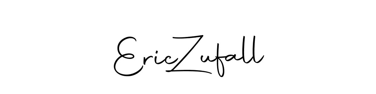 How to make Eric  Zufall name signature. Use Autography-DOLnW style for creating short signs online. This is the latest handwritten sign. Eric  Zufall signature style 10 images and pictures png