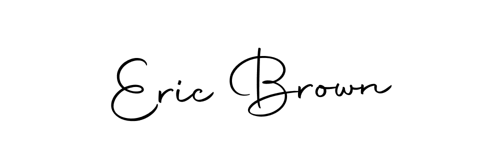 Design your own signature with our free online signature maker. With this signature software, you can create a handwritten (Autography-DOLnW) signature for name Eric Brown. Eric Brown signature style 10 images and pictures png