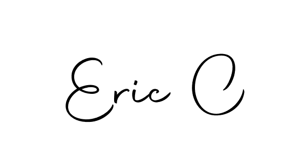 Make a beautiful signature design for name Eric C. With this signature (Autography-DOLnW) style, you can create a handwritten signature for free. Eric C signature style 10 images and pictures png