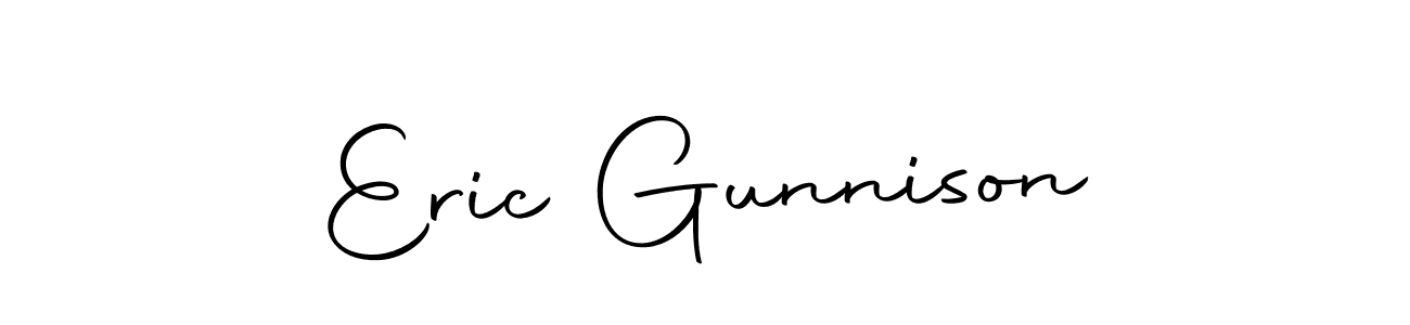 Create a beautiful signature design for name Eric Gunnison. With this signature (Autography-DOLnW) fonts, you can make a handwritten signature for free. Eric Gunnison signature style 10 images and pictures png