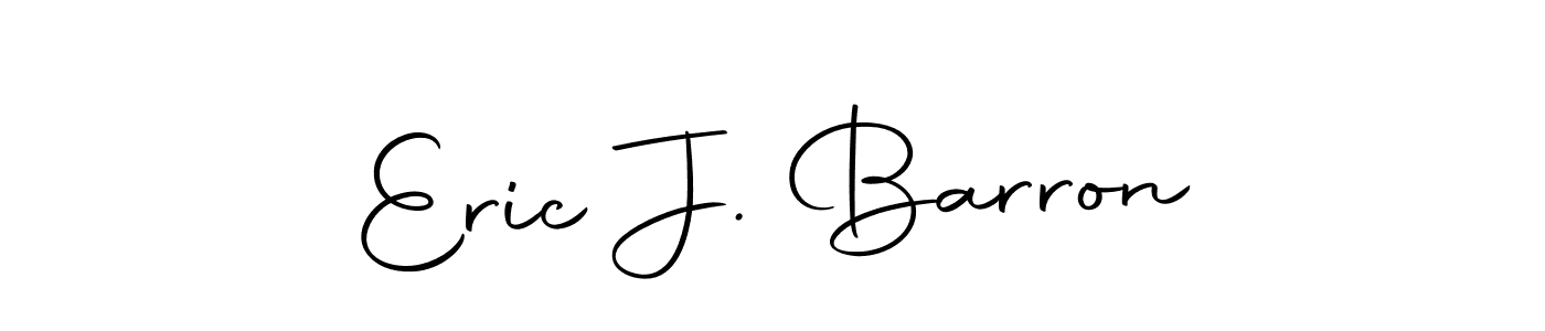 You should practise on your own different ways (Autography-DOLnW) to write your name (Eric J. Barron) in signature. don't let someone else do it for you. Eric J. Barron signature style 10 images and pictures png
