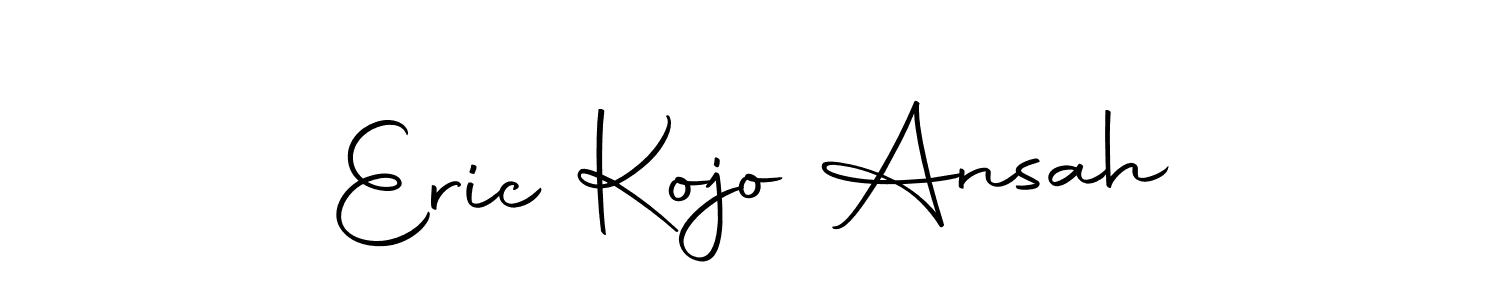 Create a beautiful signature design for name Eric Kojo Ansah. With this signature (Autography-DOLnW) fonts, you can make a handwritten signature for free. Eric Kojo Ansah signature style 10 images and pictures png