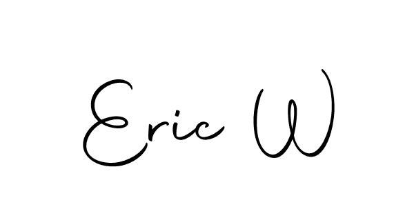 Similarly Autography-DOLnW is the best handwritten signature design. Signature creator online .You can use it as an online autograph creator for name Eric W. Eric W signature style 10 images and pictures png