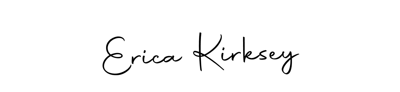 Make a short Erica Kirksey signature style. Manage your documents anywhere anytime using Autography-DOLnW. Create and add eSignatures, submit forms, share and send files easily. Erica Kirksey signature style 10 images and pictures png