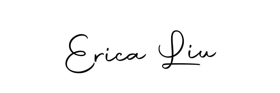 Make a beautiful signature design for name Erica Liu. Use this online signature maker to create a handwritten signature for free. Erica Liu signature style 10 images and pictures png