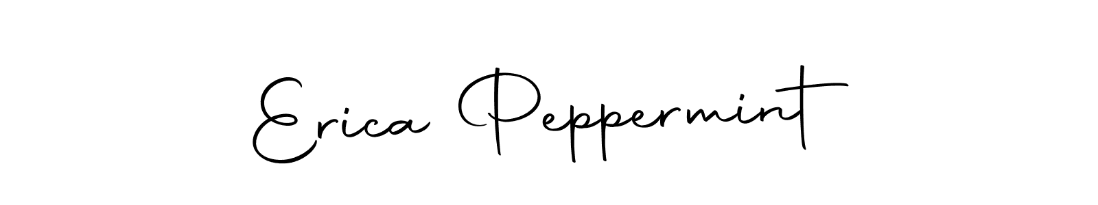 Make a short Erica Peppermint signature style. Manage your documents anywhere anytime using Autography-DOLnW. Create and add eSignatures, submit forms, share and send files easily. Erica Peppermint signature style 10 images and pictures png