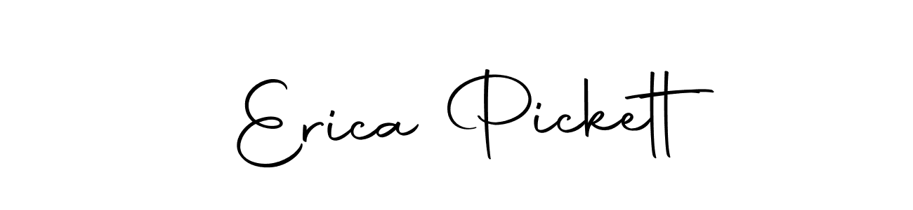 You can use this online signature creator to create a handwritten signature for the name Erica Pickett. This is the best online autograph maker. Erica Pickett signature style 10 images and pictures png