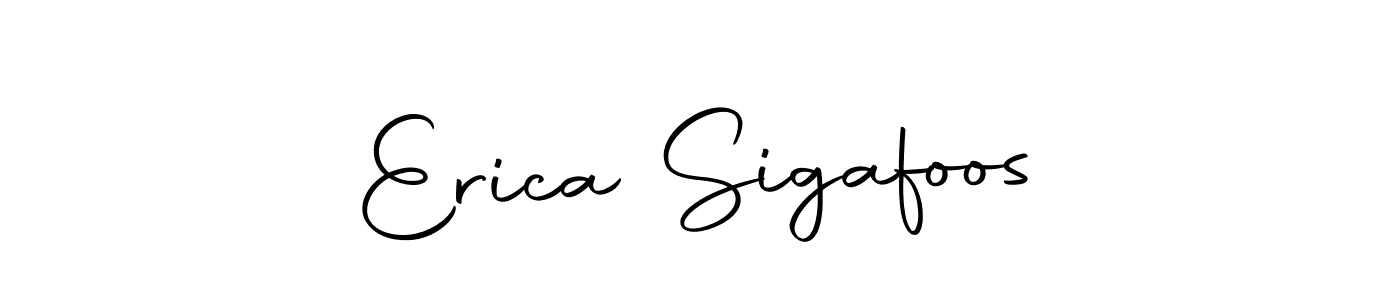 Also we have Erica Sigafoos name is the best signature style. Create professional handwritten signature collection using Autography-DOLnW autograph style. Erica Sigafoos signature style 10 images and pictures png