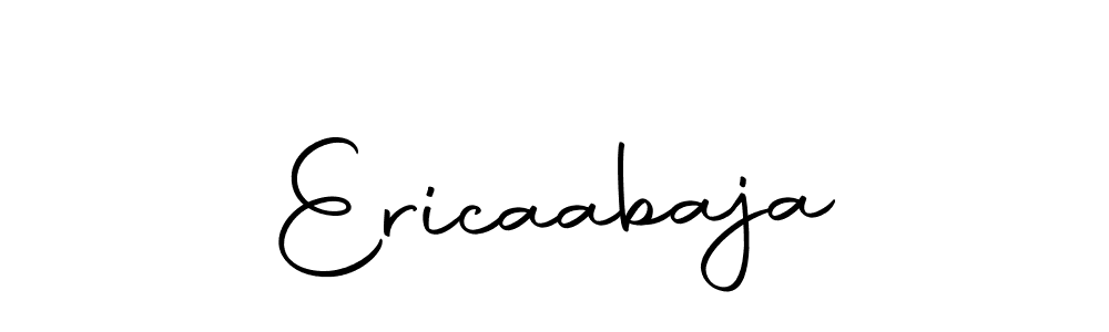 The best way (Autography-DOLnW) to make a short signature is to pick only two or three words in your name. The name Ericaabaja include a total of six letters. For converting this name. Ericaabaja signature style 10 images and pictures png