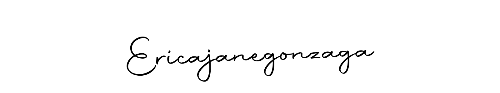 Ericajanegonzaga stylish signature style. Best Handwritten Sign (Autography-DOLnW) for my name. Handwritten Signature Collection Ideas for my name Ericajanegonzaga. Ericajanegonzaga signature style 10 images and pictures png