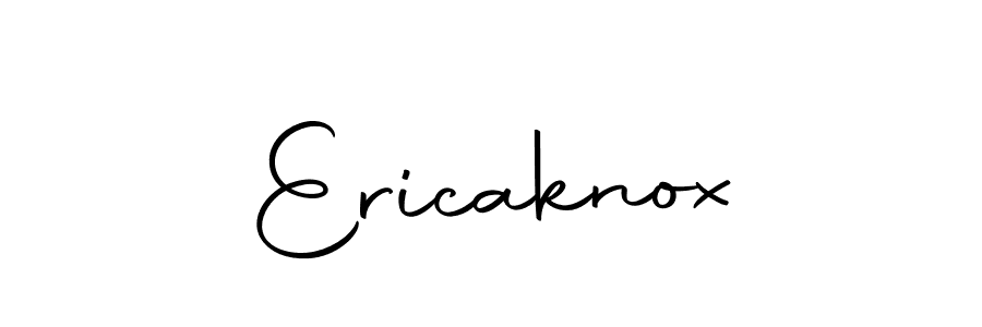 The best way (Autography-DOLnW) to make a short signature is to pick only two or three words in your name. The name Ericaknox include a total of six letters. For converting this name. Ericaknox signature style 10 images and pictures png