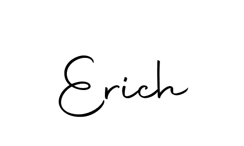 Also we have Erich name is the best signature style. Create professional handwritten signature collection using Autography-DOLnW autograph style. Erich signature style 10 images and pictures png