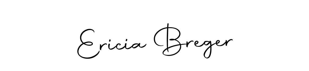 Also we have Ericia Breger name is the best signature style. Create professional handwritten signature collection using Autography-DOLnW autograph style. Ericia Breger signature style 10 images and pictures png