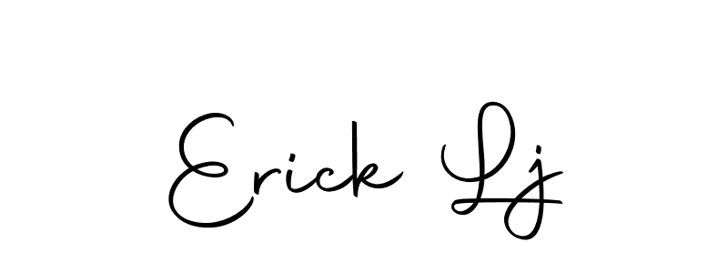 Here are the top 10 professional signature styles for the name Erick Lj. These are the best autograph styles you can use for your name. Erick Lj signature style 10 images and pictures png