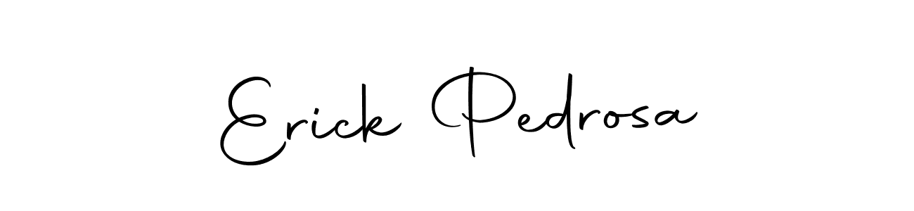 Create a beautiful signature design for name Erick Pedrosa. With this signature (Autography-DOLnW) fonts, you can make a handwritten signature for free. Erick Pedrosa signature style 10 images and pictures png