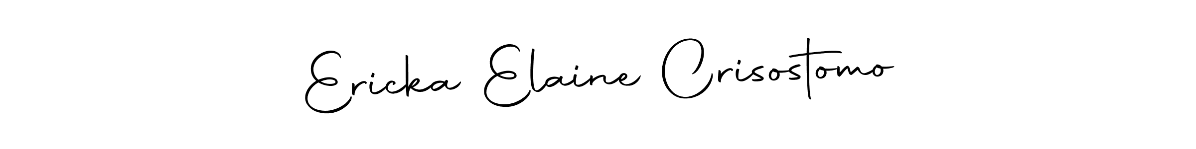 How to make Ericka Elaine Crisostomo signature? Autography-DOLnW is a professional autograph style. Create handwritten signature for Ericka Elaine Crisostomo name. Ericka Elaine Crisostomo signature style 10 images and pictures png