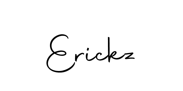 Design your own signature with our free online signature maker. With this signature software, you can create a handwritten (Autography-DOLnW) signature for name Erickz. Erickz signature style 10 images and pictures png