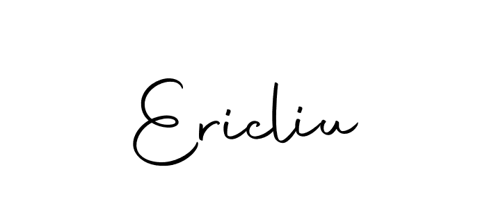 The best way (Autography-DOLnW) to make a short signature is to pick only two or three words in your name. The name Ericliu include a total of six letters. For converting this name. Ericliu signature style 10 images and pictures png