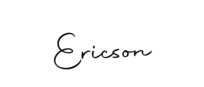 How to make Ericson signature? Autography-DOLnW is a professional autograph style. Create handwritten signature for Ericson name. Ericson signature style 10 images and pictures png