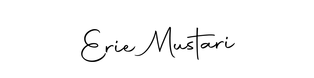 Here are the top 10 professional signature styles for the name Erie Mustari. These are the best autograph styles you can use for your name. Erie Mustari signature style 10 images and pictures png