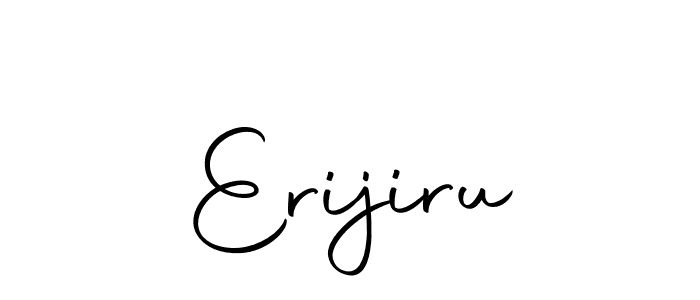 How to make Erijiru name signature. Use Autography-DOLnW style for creating short signs online. This is the latest handwritten sign. Erijiru signature style 10 images and pictures png