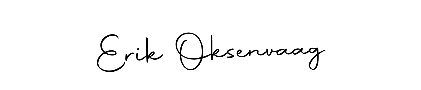 Design your own signature with our free online signature maker. With this signature software, you can create a handwritten (Autography-DOLnW) signature for name Erik Oksenvaag. Erik Oksenvaag signature style 10 images and pictures png