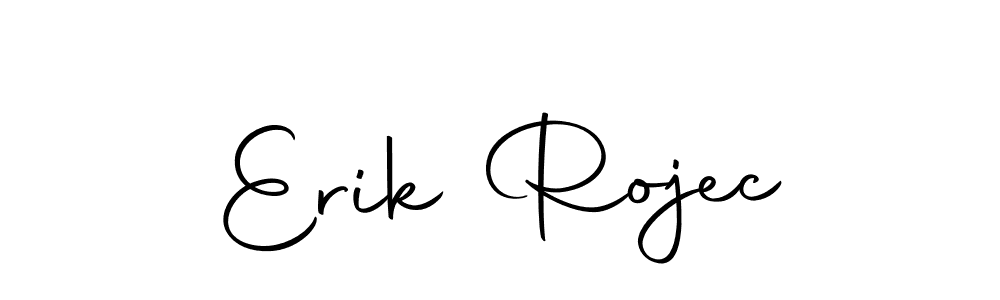 Create a beautiful signature design for name Erik Rojec. With this signature (Autography-DOLnW) fonts, you can make a handwritten signature for free. Erik Rojec signature style 10 images and pictures png