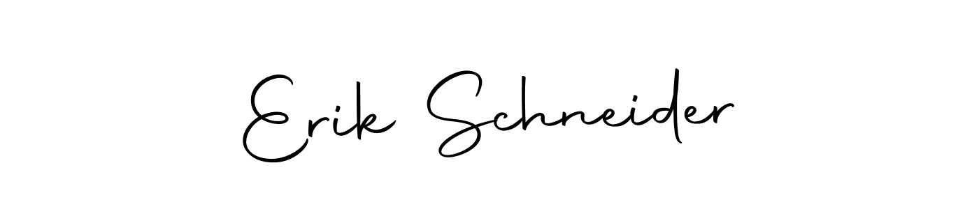 Erik Schneider stylish signature style. Best Handwritten Sign (Autography-DOLnW) for my name. Handwritten Signature Collection Ideas for my name Erik Schneider. Erik Schneider signature style 10 images and pictures png