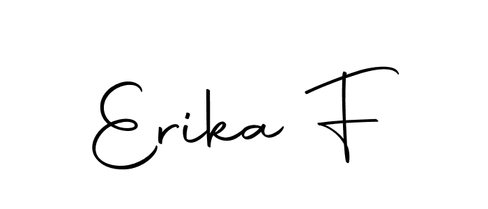 You can use this online signature creator to create a handwritten signature for the name Erika F. This is the best online autograph maker. Erika F signature style 10 images and pictures png