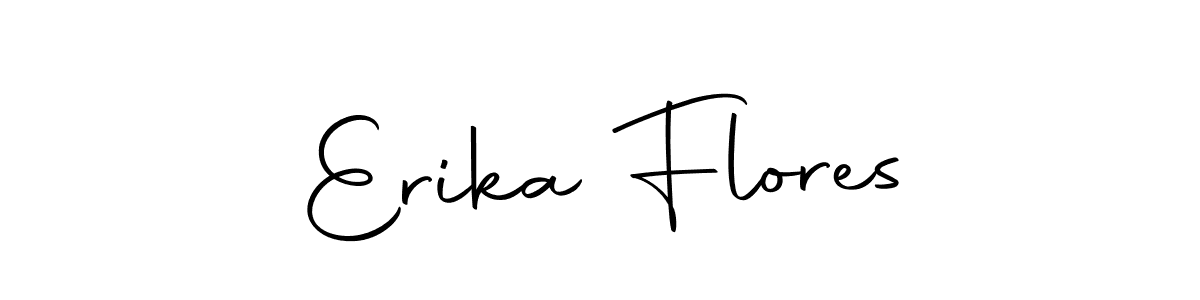 Make a beautiful signature design for name Erika Flores. With this signature (Autography-DOLnW) style, you can create a handwritten signature for free. Erika Flores signature style 10 images and pictures png