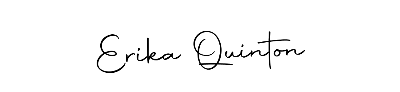 Design your own signature with our free online signature maker. With this signature software, you can create a handwritten (Autography-DOLnW) signature for name Erika Quinton. Erika Quinton signature style 10 images and pictures png