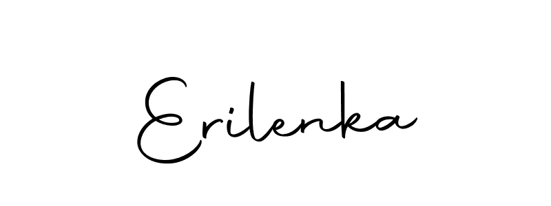 How to make Erilenka signature? Autography-DOLnW is a professional autograph style. Create handwritten signature for Erilenka name. Erilenka signature style 10 images and pictures png