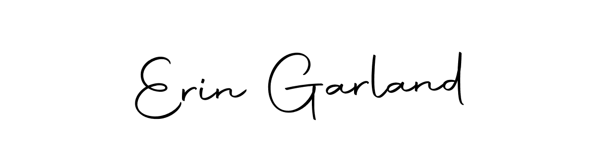 Make a short Erin Garland signature style. Manage your documents anywhere anytime using Autography-DOLnW. Create and add eSignatures, submit forms, share and send files easily. Erin Garland signature style 10 images and pictures png