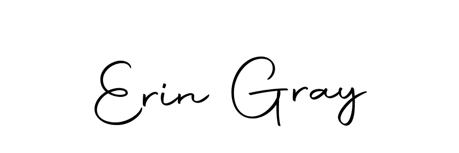 How to make Erin Gray name signature. Use Autography-DOLnW style for creating short signs online. This is the latest handwritten sign. Erin Gray signature style 10 images and pictures png