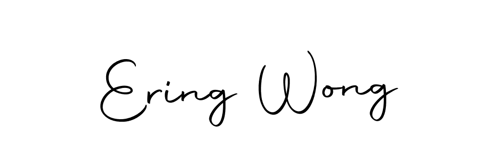Use a signature maker to create a handwritten signature online. With this signature software, you can design (Autography-DOLnW) your own signature for name Ering Wong. Ering Wong signature style 10 images and pictures png