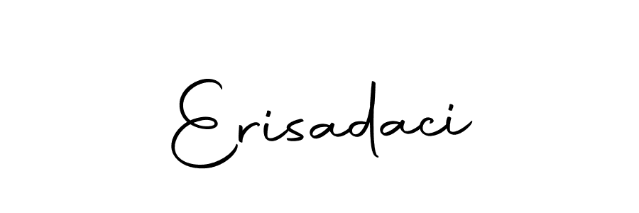 This is the best signature style for the Erisadaci name. Also you like these signature font (Autography-DOLnW). Mix name signature. Erisadaci signature style 10 images and pictures png