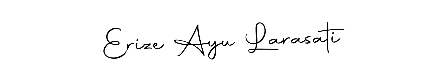 How to make Erize Ayu Larasati signature? Autography-DOLnW is a professional autograph style. Create handwritten signature for Erize Ayu Larasati name. Erize Ayu Larasati signature style 10 images and pictures png