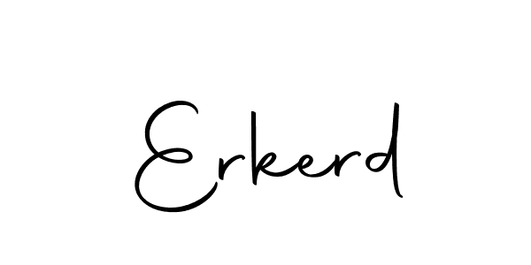 Create a beautiful signature design for name Erkerd. With this signature (Autography-DOLnW) fonts, you can make a handwritten signature for free. Erkerd signature style 10 images and pictures png