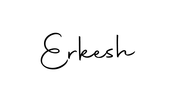 How to make Erkesh name signature. Use Autography-DOLnW style for creating short signs online. This is the latest handwritten sign. Erkesh signature style 10 images and pictures png