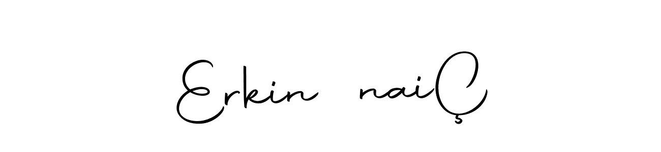 You should practise on your own different ways (Autography-DOLnW) to write your name (Erkin İnaiÇ) in signature. don't let someone else do it for you. Erkin İnaiÇ signature style 10 images and pictures png
