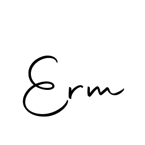 Erm stylish signature style. Best Handwritten Sign (Autography-DOLnW) for my name. Handwritten Signature Collection Ideas for my name Erm. Erm signature style 10 images and pictures png