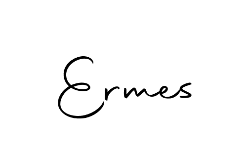 Also we have Ermes name is the best signature style. Create professional handwritten signature collection using Autography-DOLnW autograph style. Ermes signature style 10 images and pictures png