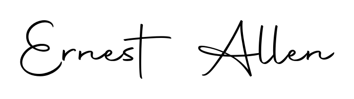 The Autography-DOLnW lettering style adds unique flourish to name Ernest Allen. Stand out with a custom digital autograph made in seconds. Ernest Allen signature style 10 images and pictures png